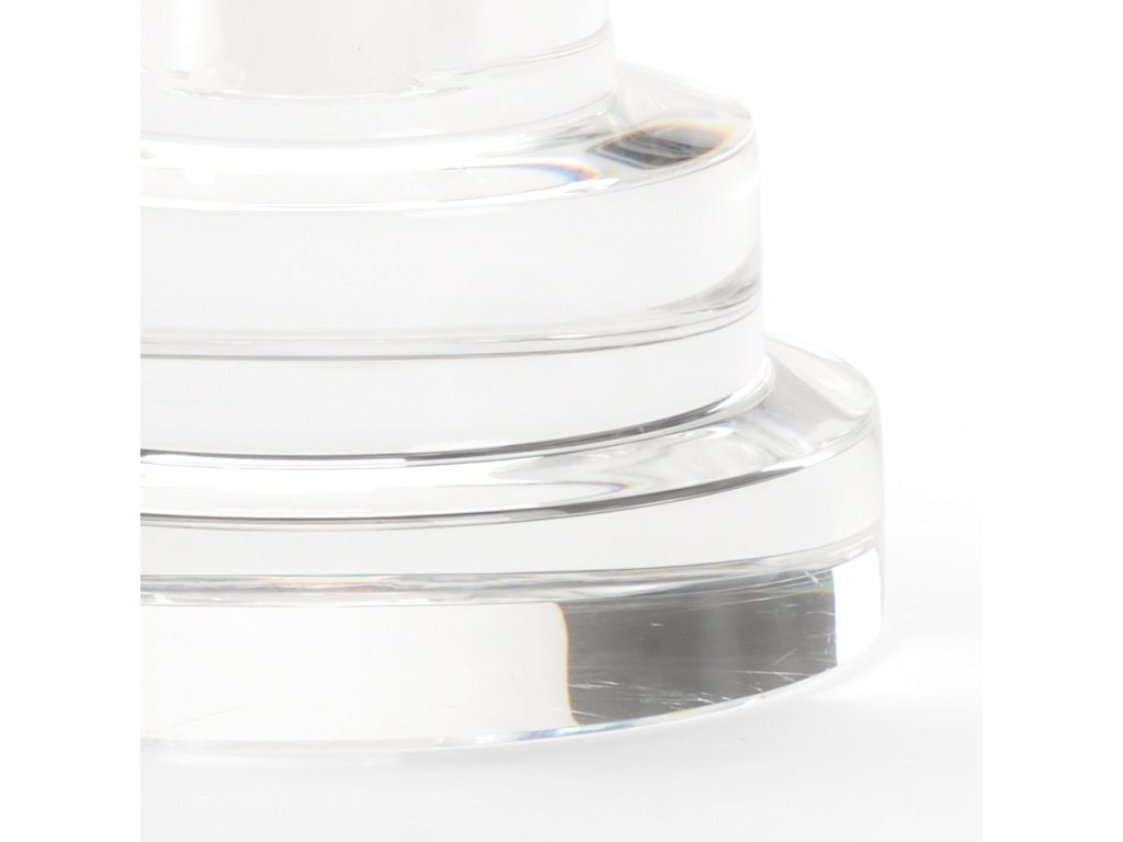 Terraced Crystal Candlestick - image 1