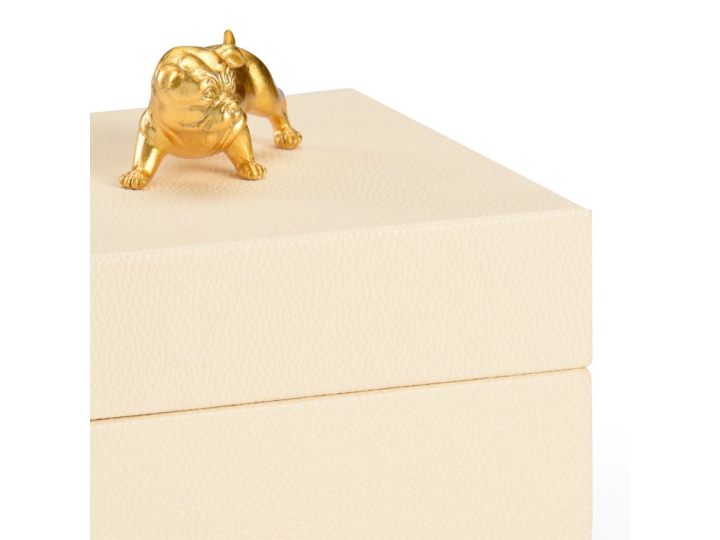 Dog Handle Box - Cream - image 2