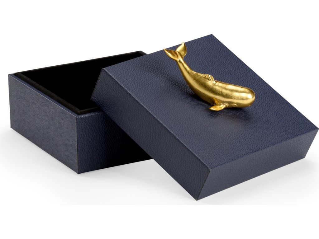 William Whale Box - Navy - image 1