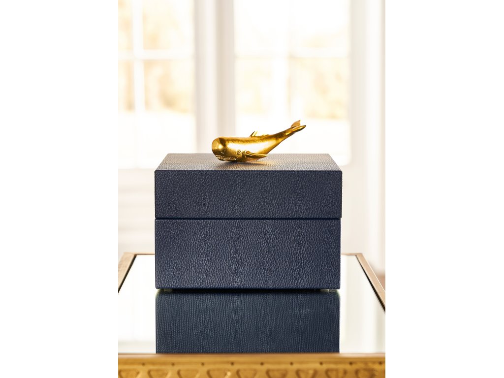 William Whale Box - Navy - image 3
