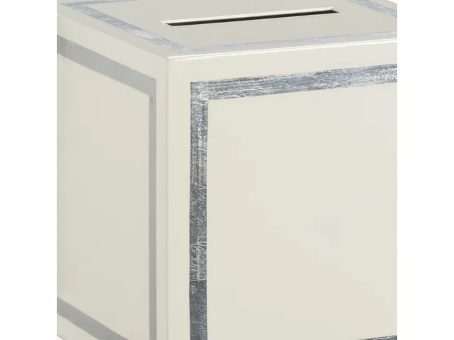 Ibiza Tissue Box - Silver - Alternative View