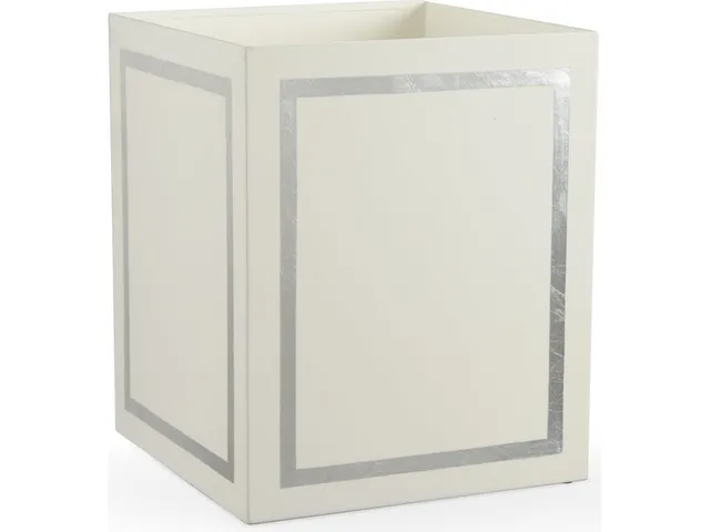 Ibiza Wastebasket - Silver