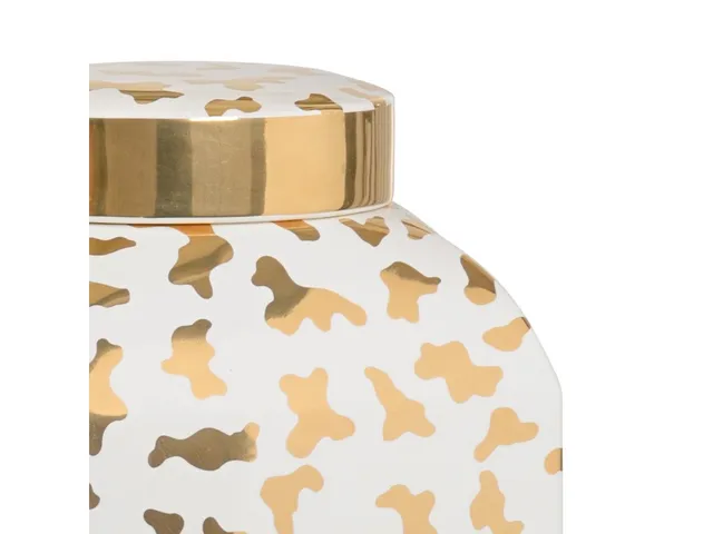 Jungle Ginger Jar - White - Alternative View