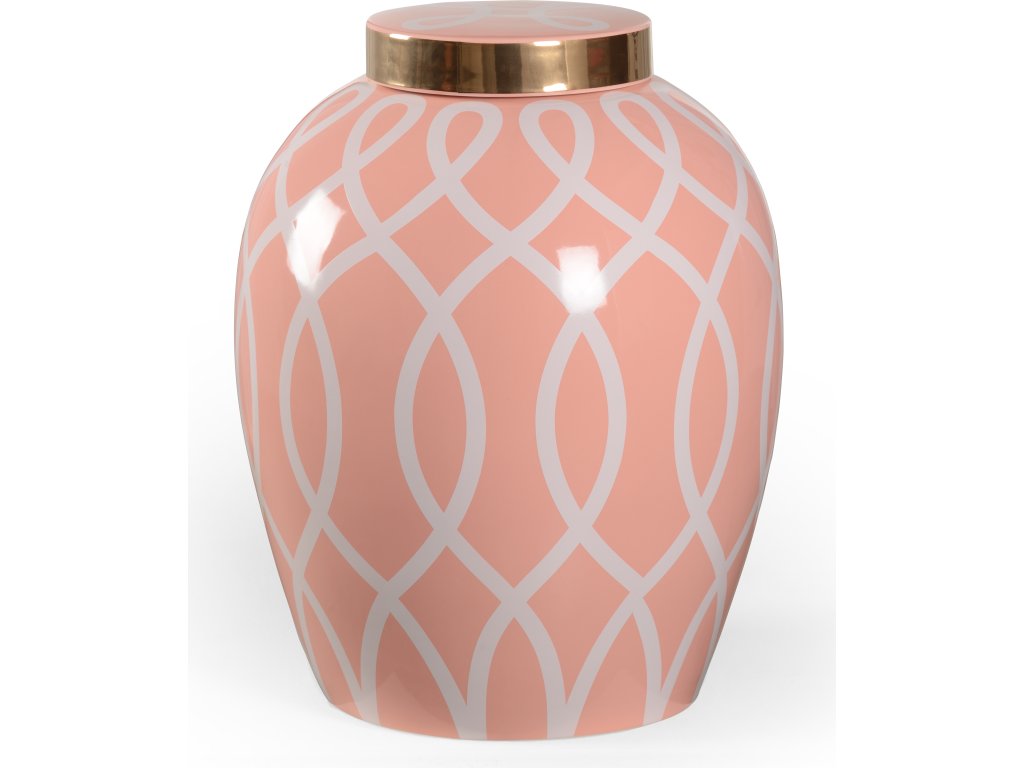 Sarah Ginger Jar - Coral - main image