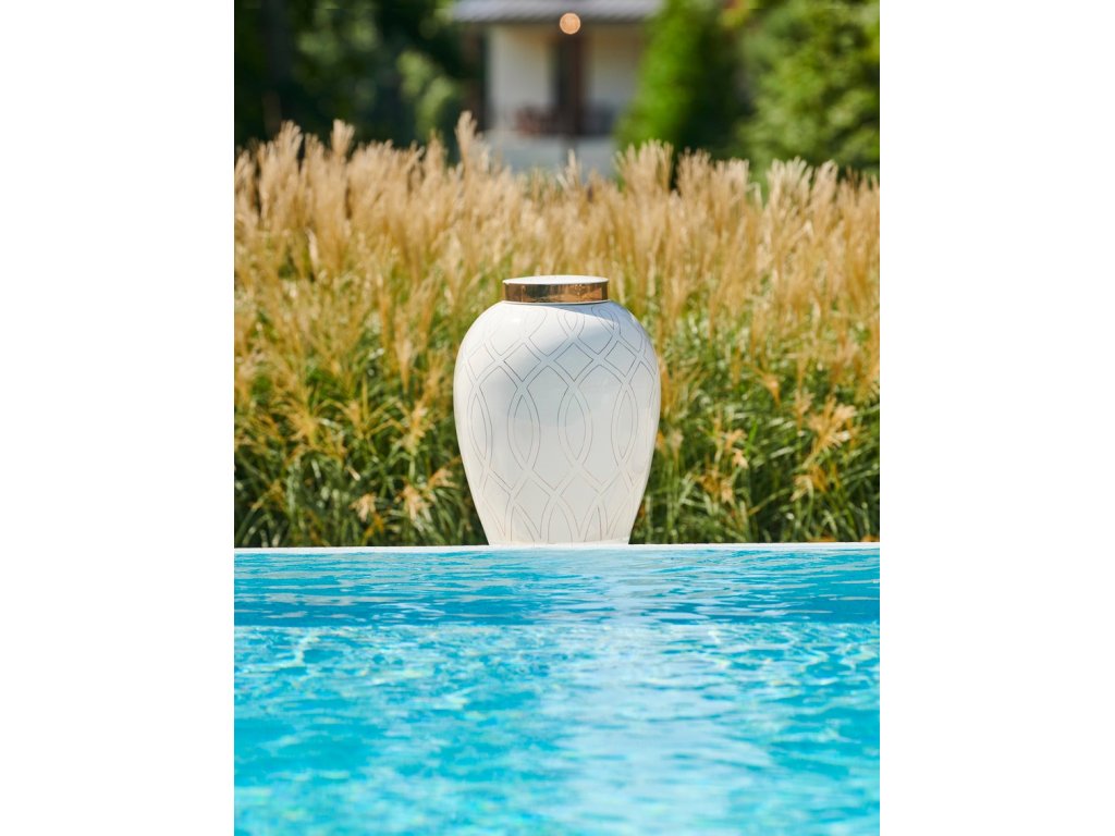 Sarah Ginger Jar - White - image 2