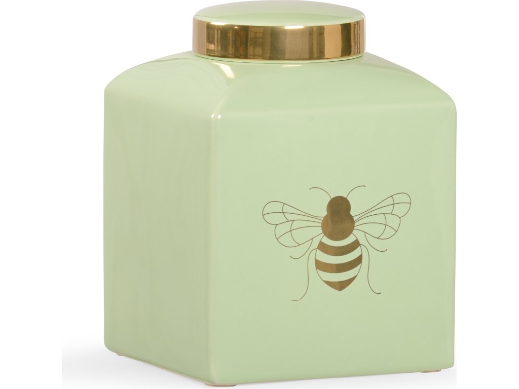 Bee Gracious Ginger Jar - Pistachio - main image