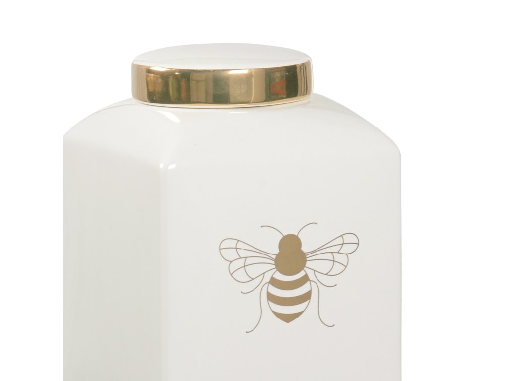 Bee Kind Ginger Jar - White - image 1