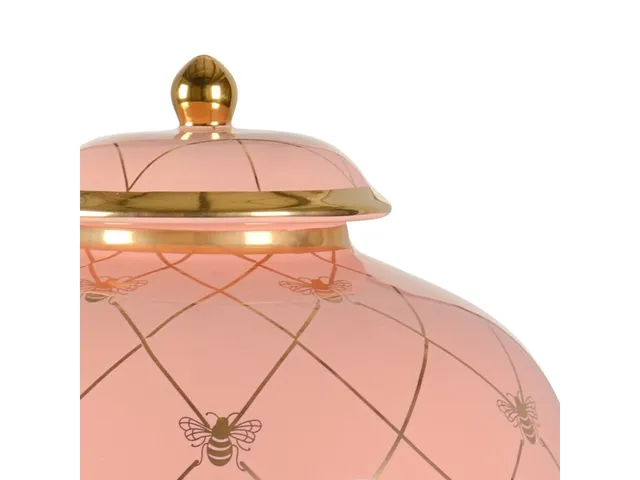 Bee Humble Jar - Coral (Sm) - Alternative View