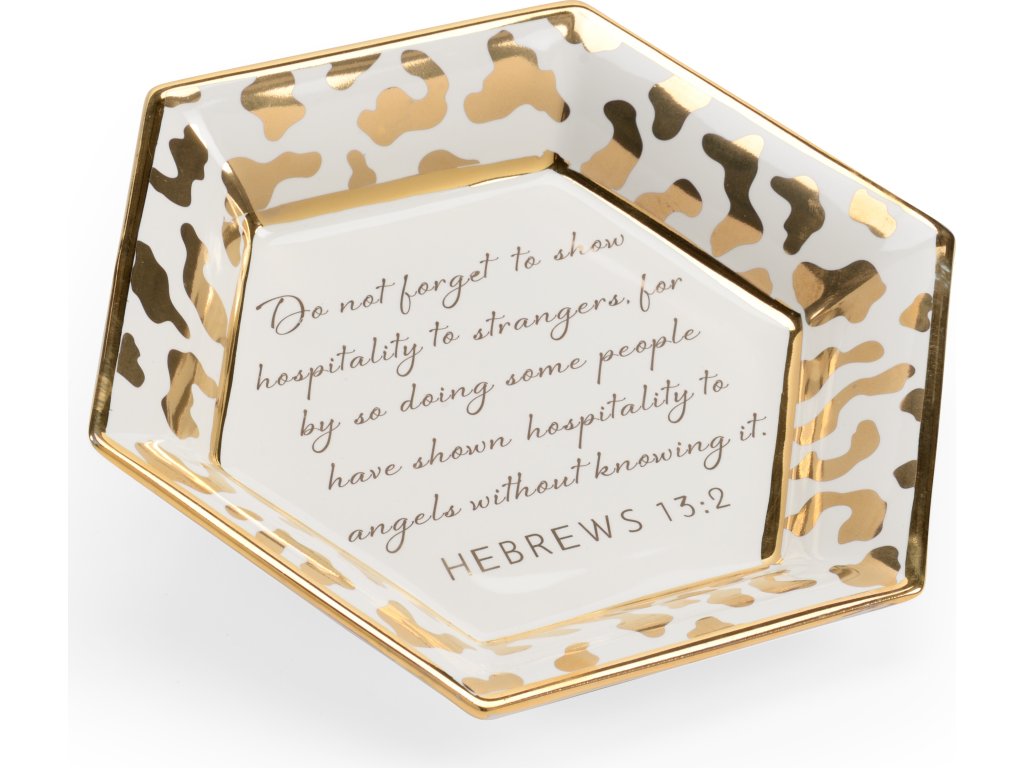 Honeycomb Jungle Verse Plate - White - main image