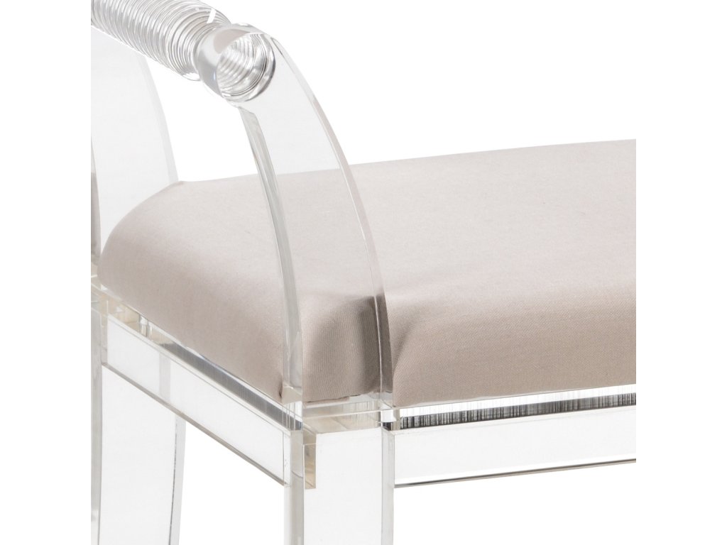 Neoclassic Acrylic Bench - image 1