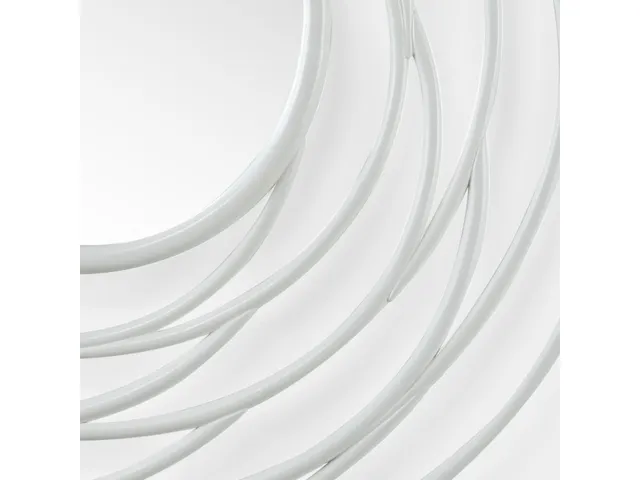 Swirl Mirror - White - Alternative View