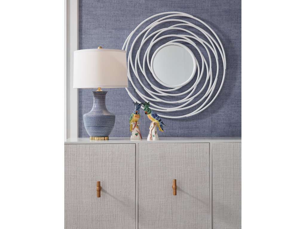 Swirl Mirror - White - image 3