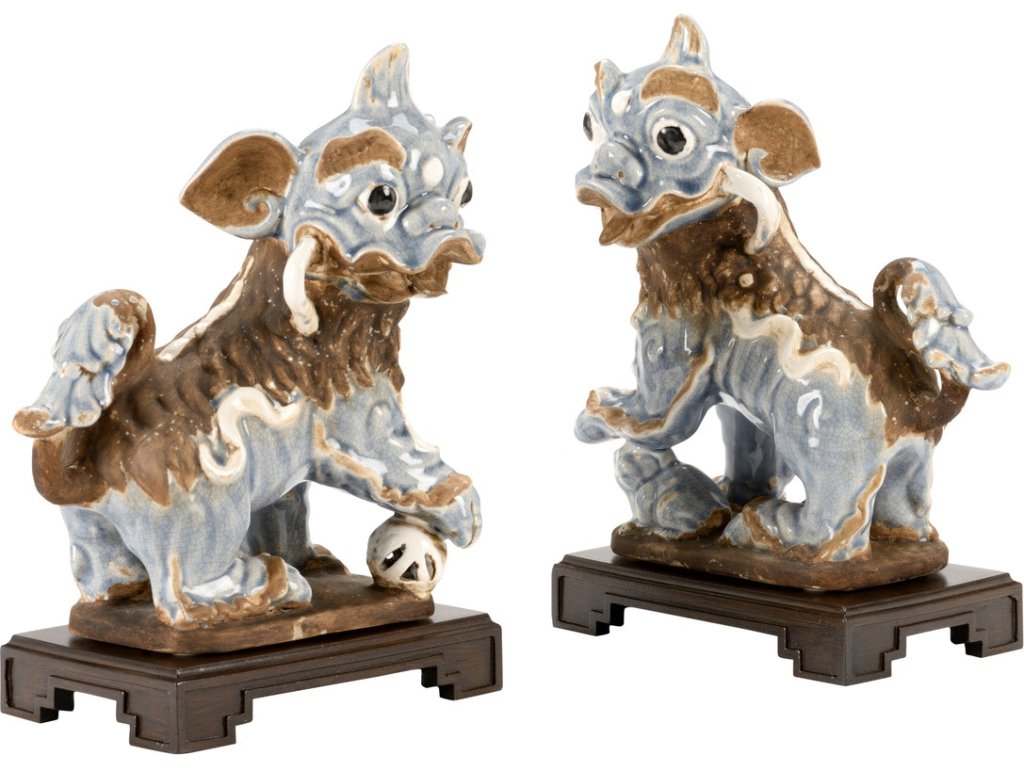 Chinese Dogs - Blue (Pr) - main image
