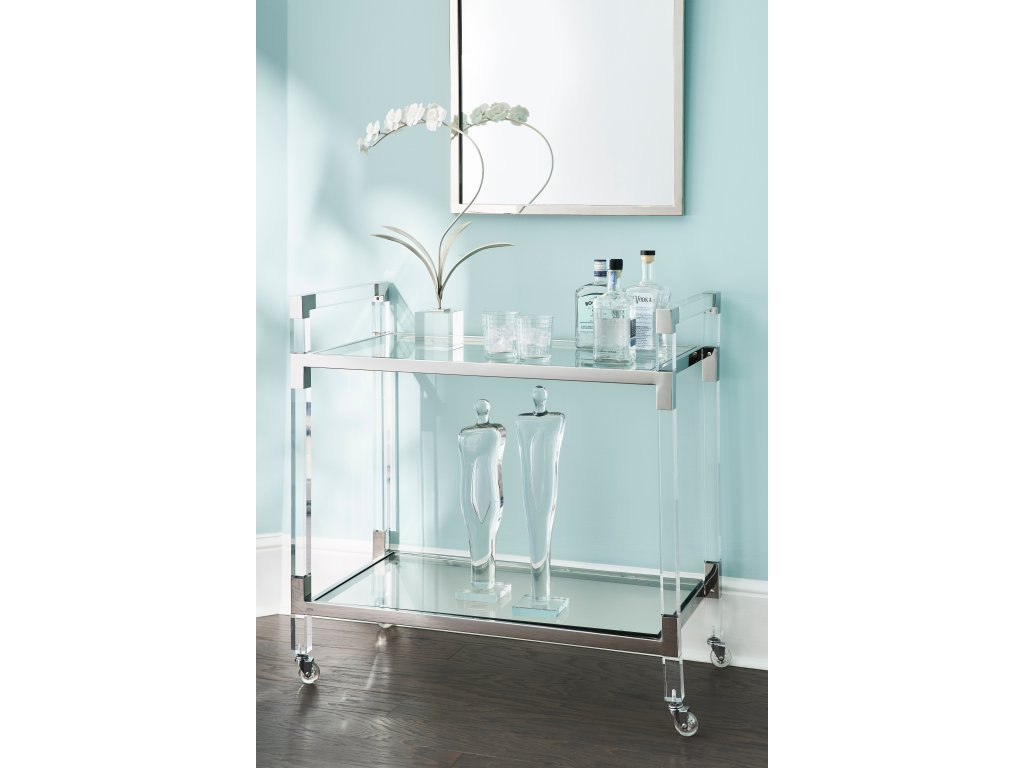 Orchid On Stand - Silver (Med) - image 1