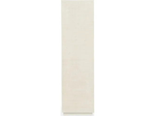 Raffia Pedestal - White (Sm) - Alternative View
