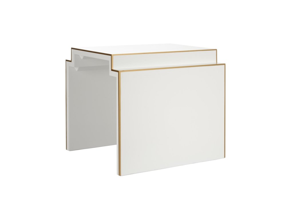 Chatsworth Side Table - White - main image
