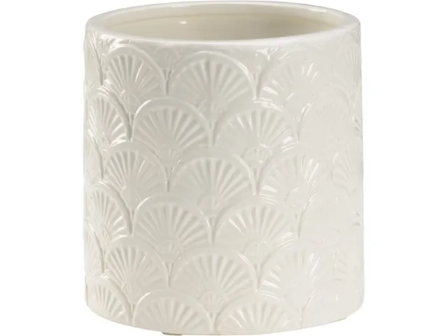 Deco Fan Cachepot (Sm)