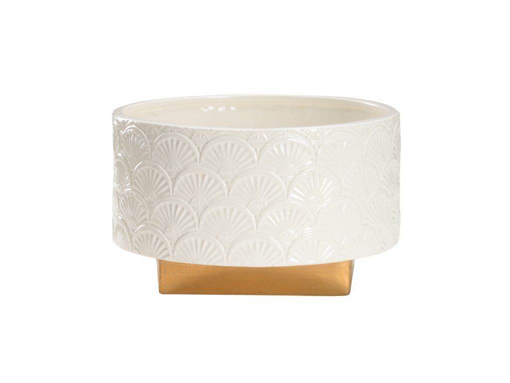 Deco Fan Cachepot (Lg) - image 1
