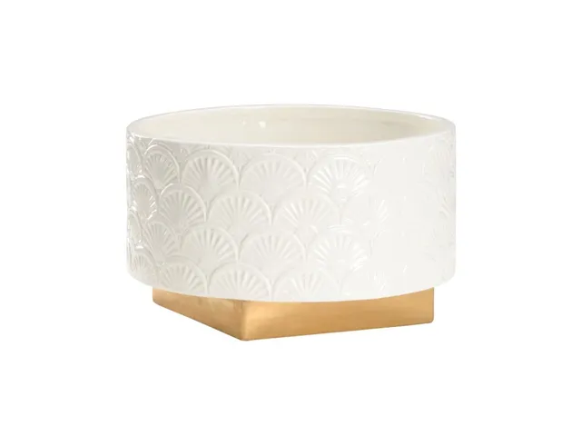 Deco Fan Cachepot (Lg)