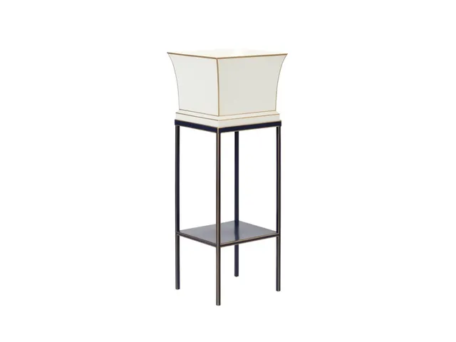 Morrow Tole Planter - Navy