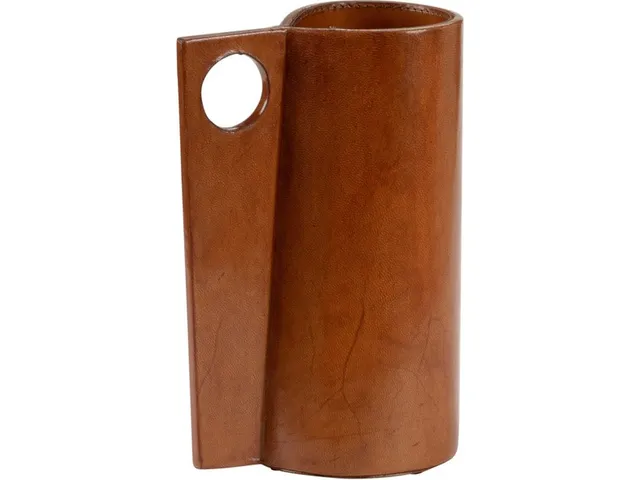 Leather Vase (Med)