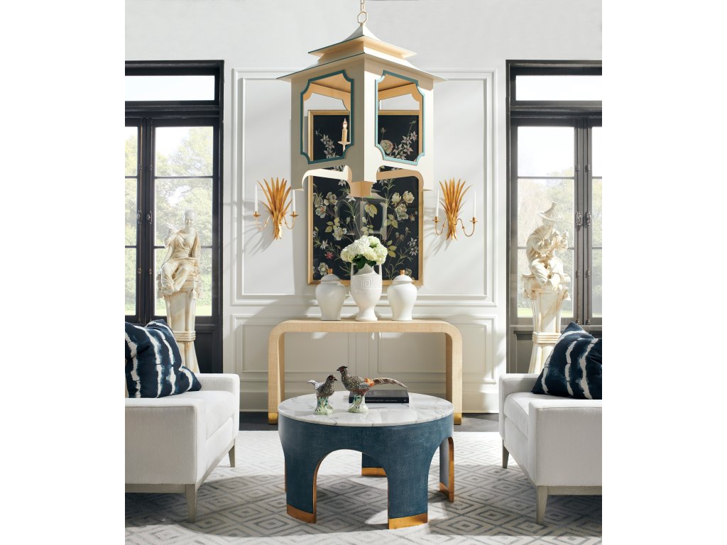 Aqueduct End Table - Blue - image 4