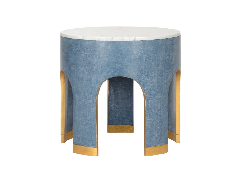 Aqueduct End Table - Blue - main image