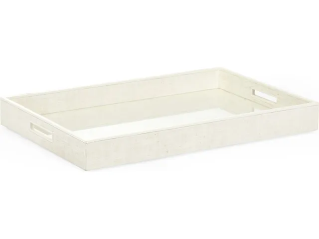 Kiawah Tray - White