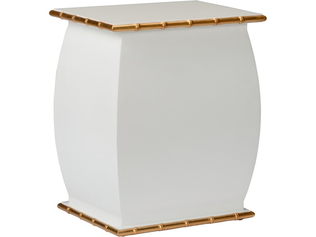 Wooden Drinks Table - White - main image
