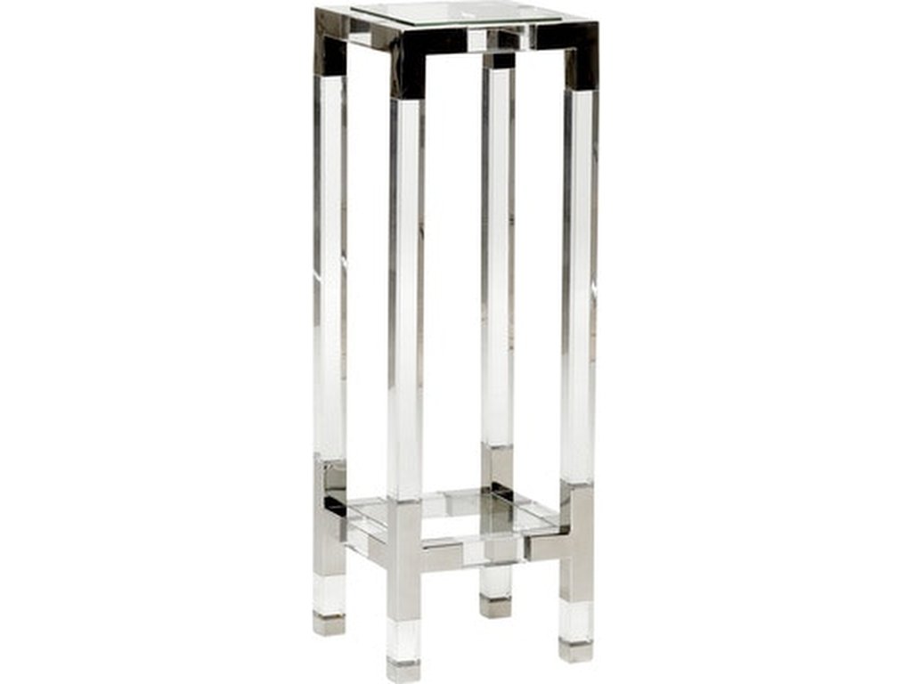 Chelsea Pedestal - Clear/Silver (Sm) - main image
