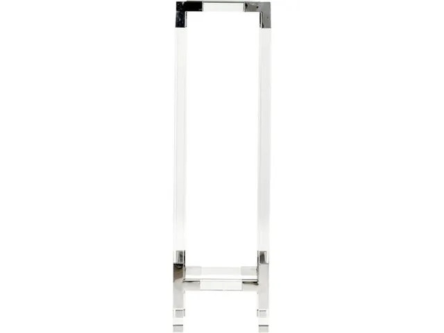 Chelsea Pedestal - Clear/Silver (Lg) - Alternative View