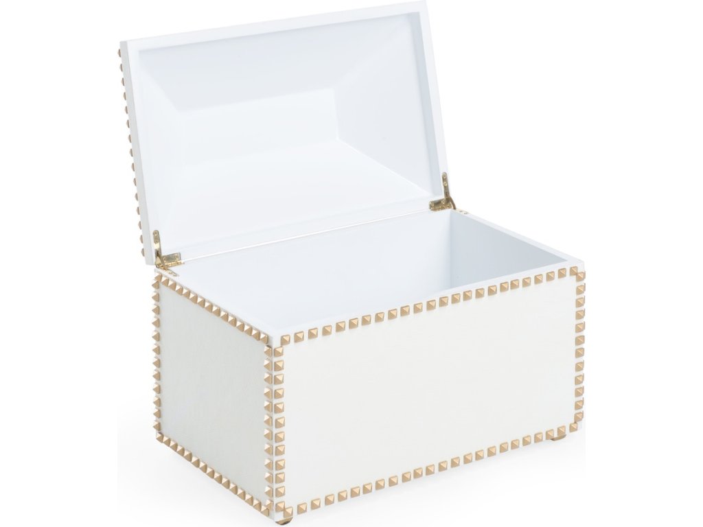 Chic Studded Box - White - image 1