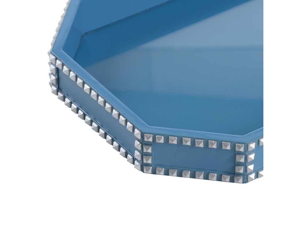 Chic Studded Tray - Blue - image 1