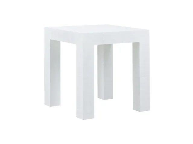 Sanibel Side Table - White
