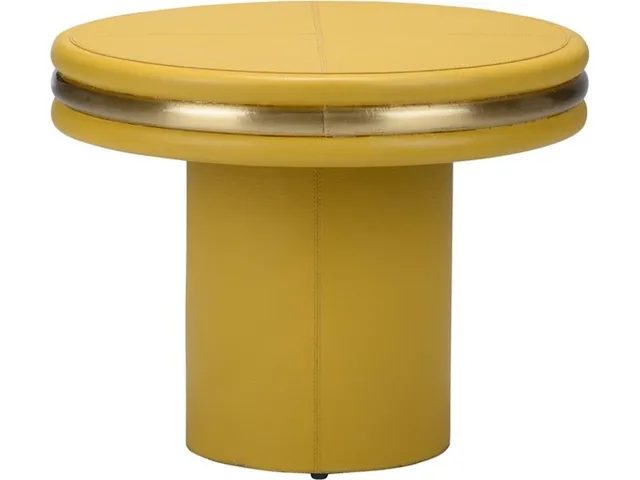 Edison Leather Coffee Table