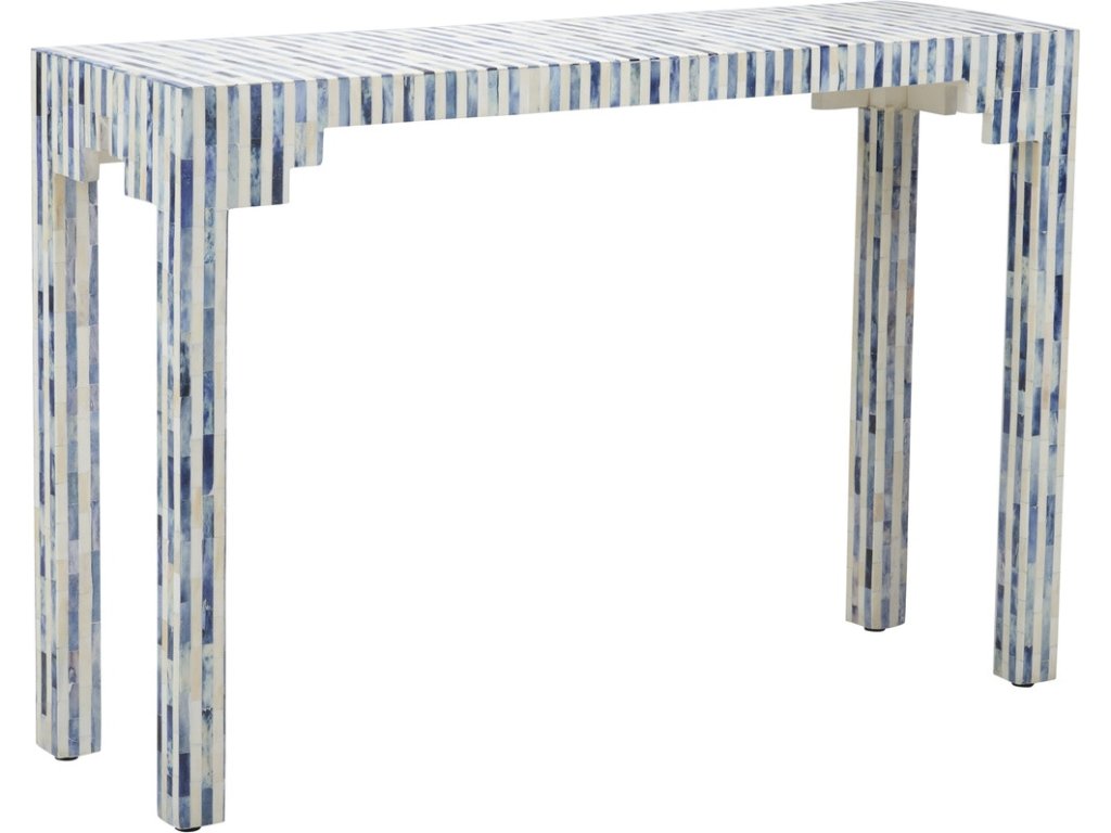 Bone Inlay Console - Blue - main image