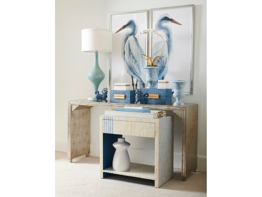 Bedside Table - Blue - image 1