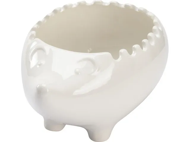 Hedgehog Bowl - White (Sm)