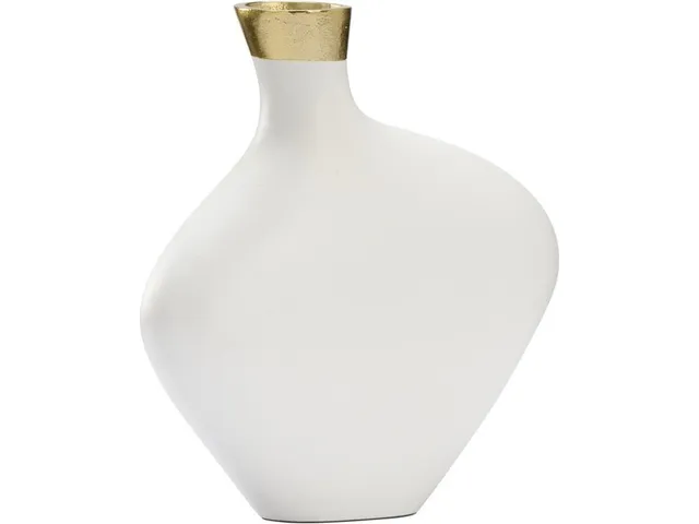Asymmetric Vase - White (Sm)