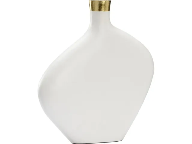 Asymmetric Vase - White (Lg)