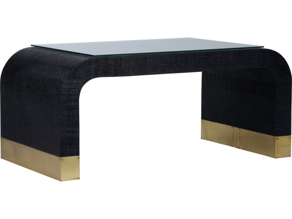 Waterfall Coffee Table - Black - main image
