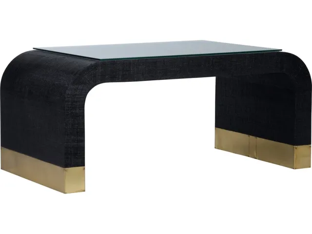 Waterfall Coffee Table - Black