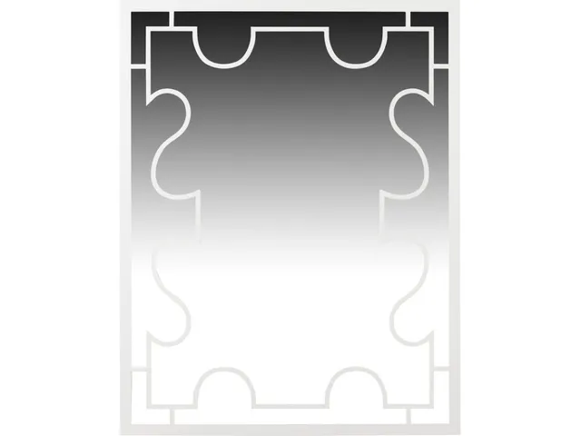 Vincennes Mirror - White