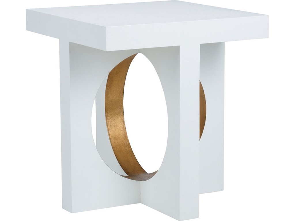 Swoop Side Table - White - main image