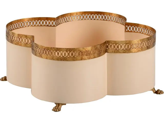Tracery Cachepot - Puckett Coral