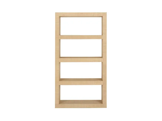 Raffia Book Shelves