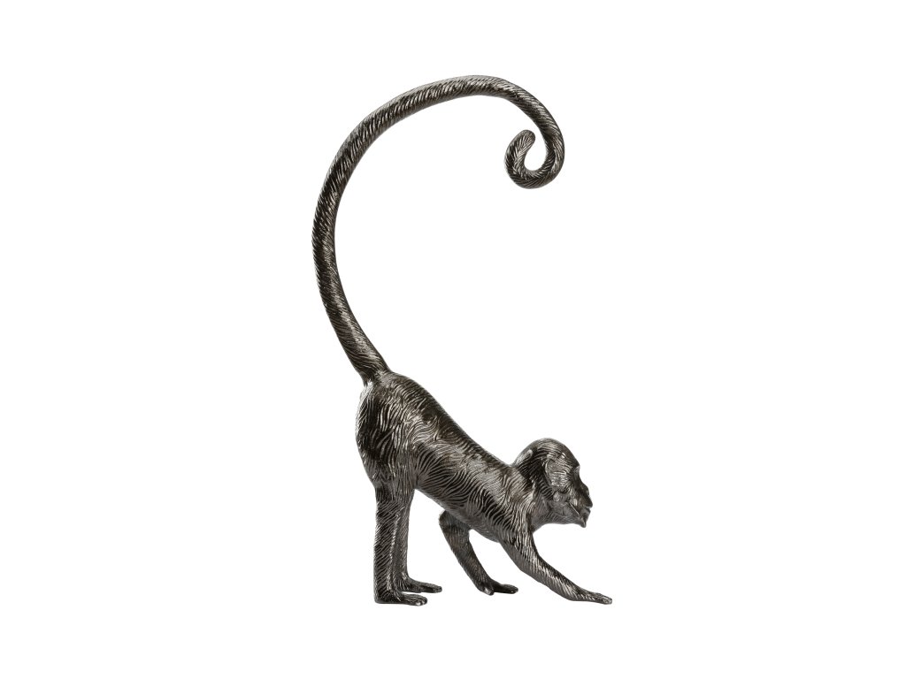Standing Monkey - Gunmetal - image 1