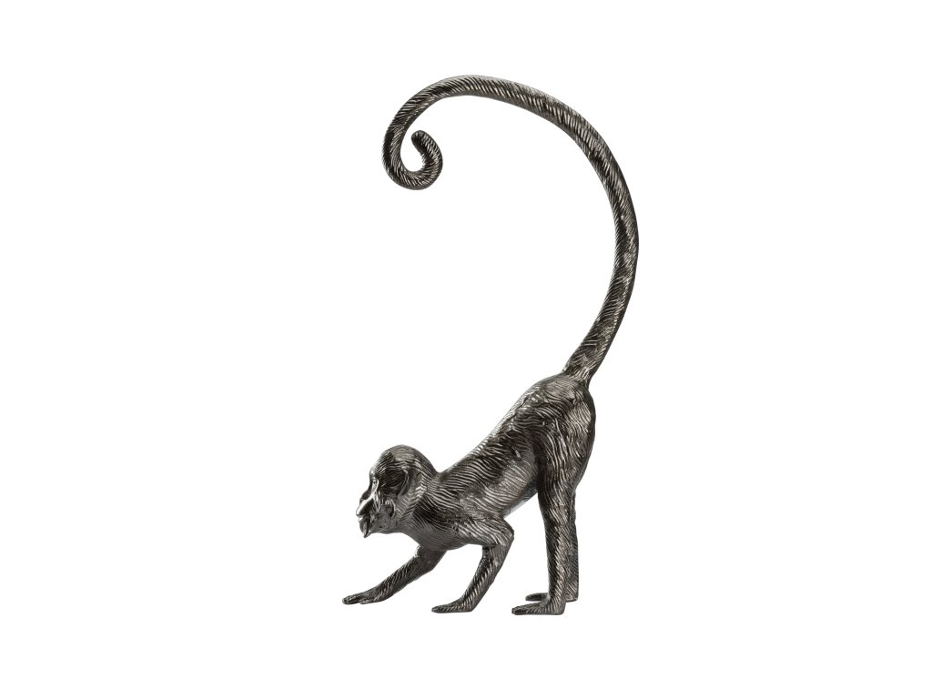 Standing Monkey - Gunmetal - image 3