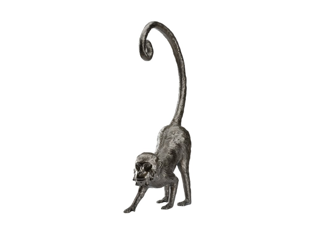 Standing Monkey - Gunmetal - main image