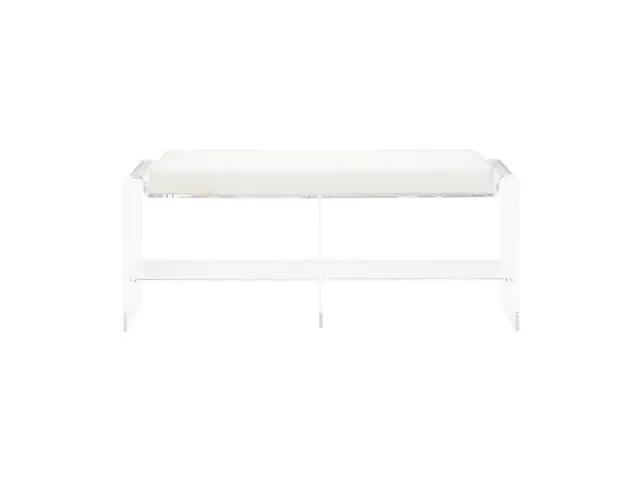 Renee Acrylic Long Bench